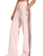 adidas Originals Спортен панталон Firebird с широк крачол и цепки Тъмнорозов/Бледо розово