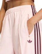 adidas Originals Спортен панталон Firebird с широк крачол и цепки Тъмнорозов/Бледо розово