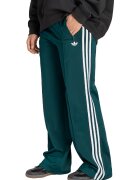 adidas Originals Спортен панталон Firebird с цепки - Бял/Тъмнозелен