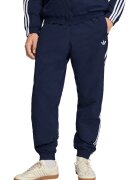 adidas Originals Спортен панталон Firebird с цепки с цип на глезена - Бял/Ултрамарин синьо