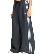 adidas Originals Спортен панталон с широк крачол и връзка - Бял/Избеляло черно