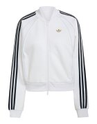 adidas Originals Спортна блуза с цип Бял/Черен
