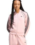 adidas Originals Спортна блуза с цип Черен/Розово