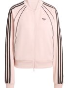 adidas Originals Спортна блуза с цип Черен/Розово
