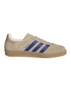 adidas Originals Спортни обувки Gazelle Indoor от велур с лого - Тъмносин/Светло бежово
