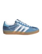 adidas Originals Спортни обувки Gazelle от кожа и велур - Бял/Син