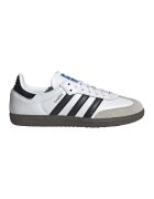 adidas Originals Спортни обувки Samba OG от еко кожа с велур - Бял/Черен/Сиво-бежов
