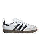 adidas Originals Спортни обувки Samba OG от кожа и велур - Черен/Светло сив/Бял