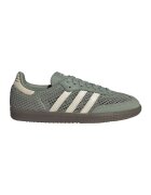 adidas Originals Спортни обувки Samba OG от велур и мрежеста материя - Слонова кост/Тъмнозелен