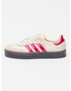 adidas Originals Спортни обувки Samba от кожа и велур - Фуксия/Крем