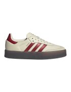 adidas Originals Спортни обувки Samba от кожа и велур - Слонова кост/Тъмночервен