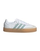 adidas Originals Спортни обувки Sambae от кожа и велур - Бял/Ментово зелено