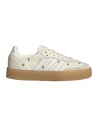 adidas Originals Спортни обувки Sambae от кожа и велур и флорални апликации - Зелен/Слонова кост