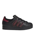 adidas Originals Спортни обувки Superstar II от еко кожа - Черен/Тъмночервен