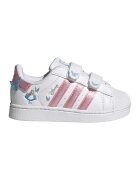 adidas Originals Спортни обувки Superstar II от еко кожа с принт - Бял/Прашно розово