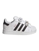 adidas Originals Спортни обувки Superstar II от еко кожа с принт - Червен/Бял/Черен