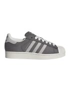 adidas Originals Спортни обувки Superstar II с велур - Мръснобял/Tъмносив