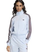 adidas Originals Суитшърт Classic с цип и лого - Бордо/Бледо синьо