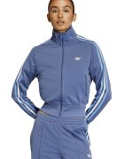 adidas Originals Суитшърт Classic с цип и лого Бял/Прашно синьо/Светлосин