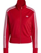 adidas Originals Суитшърт Classic с цип и лого - Червен/Бял