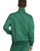 adidas Originals Суитшърт Firebird с цип и лого Зелен/Жълт