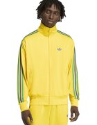 adidas Originals Суитшърт Firebird с цип и висока яка - Зелен/Жълт/Син