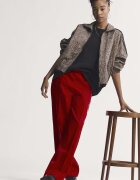 adidas Originals Суитшърт с цип и еластичен подгъв Черен/Кафяв/Бежов