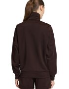 adidas Originals Суитшърт с цип и лого Кафяв/Светлорозов