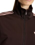 adidas Originals Суитшърт с цип и лого Кафяв/Светлорозов