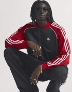adidas Originals Суитшърт SST с цип и ниска яка Червен/Бял/Черен
