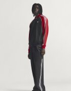 adidas Originals Суитшърт SST с цип и ниска яка Червен/Бял/Черен