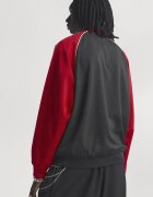 adidas Originals Суитшърт SST с цип и ниска яка Червен/Бял/Черен