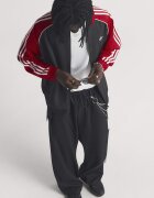 adidas Originals Суитшърт SST с цип и ниска яка Червен/Бял/Черен