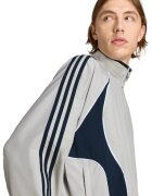 adidas Originals Свободен суитшърт със средновисока яка и цип - Ултрамарин синьо/Сив