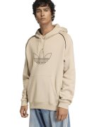 adidas Originals Свободно худи с реглан ръкави - Бежов