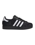 adidas Originals Текстилни кецове Superstar II - Бял/Черен