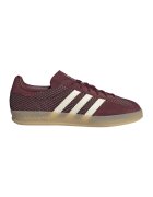 adidas Originals Текстилни маратонки Gazelle Indoor с велур - Бордо/Слонова кост