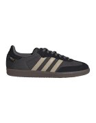 adidas Originals Текстилни маратонки Samba с велур - Антрацитно сиво/Крем