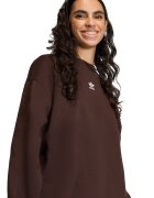 adidas Originals Уголемен суитчърт Essentials с топла подплата Кафяв