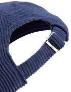 adidas Originals Унисекс бейзболна шапка с рипс Индигово синьо/Мръснобял