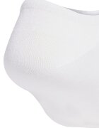 adidas Originals Унисекс чорапи до глезена с лого - 3 чифта Бял/Черен/Сив меланж
