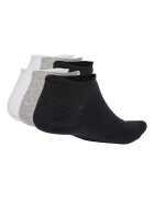 adidas Originals Унисекс чорапи до глезена с лого - 6 чифта Черен/Сив меланж/Бял