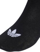 adidas Originals Унисекс чорапи до глезена с лого - 6 чифта Черен/Сив меланж/Бял