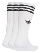 adidas Originals Унисекс дълги чорапи - 3 чифта Бял