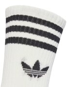 adidas Originals Унисекс дълги чорапи с лого - 3 чифта Бял/Черен