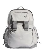 adidas Originals Унисекс раница с джобове с цип - Светло сив