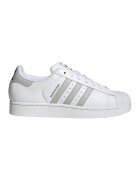 adidas Originals Унисекс спортни обувки Superstar II от кожа - Светло сив/Мръснобял
