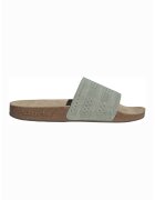 adidas Originals Велурени чехли Adilette RS - Светлозелен