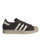 adidas Originals Велурени кецове Superstar II - Тъмнокафяв/Мръснобял/Светло бежово