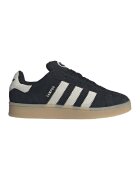 adidas Originals Велурени спортни обувки Campus под глезена - Слонова кост/Черен